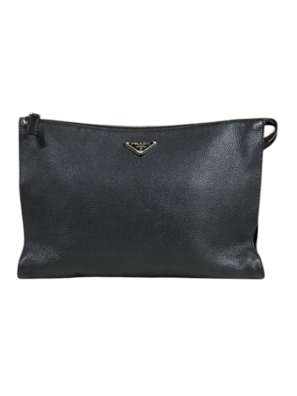 Prada Clutch Leather Black